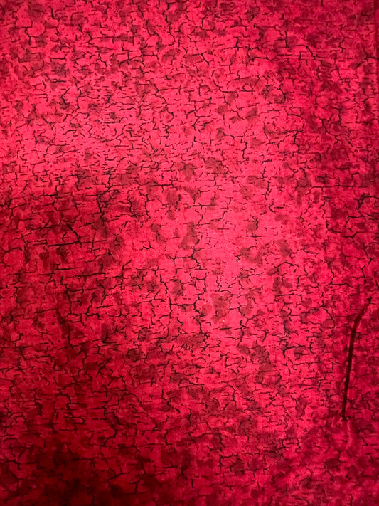 Sandy Sleeve Burgundy Crackle